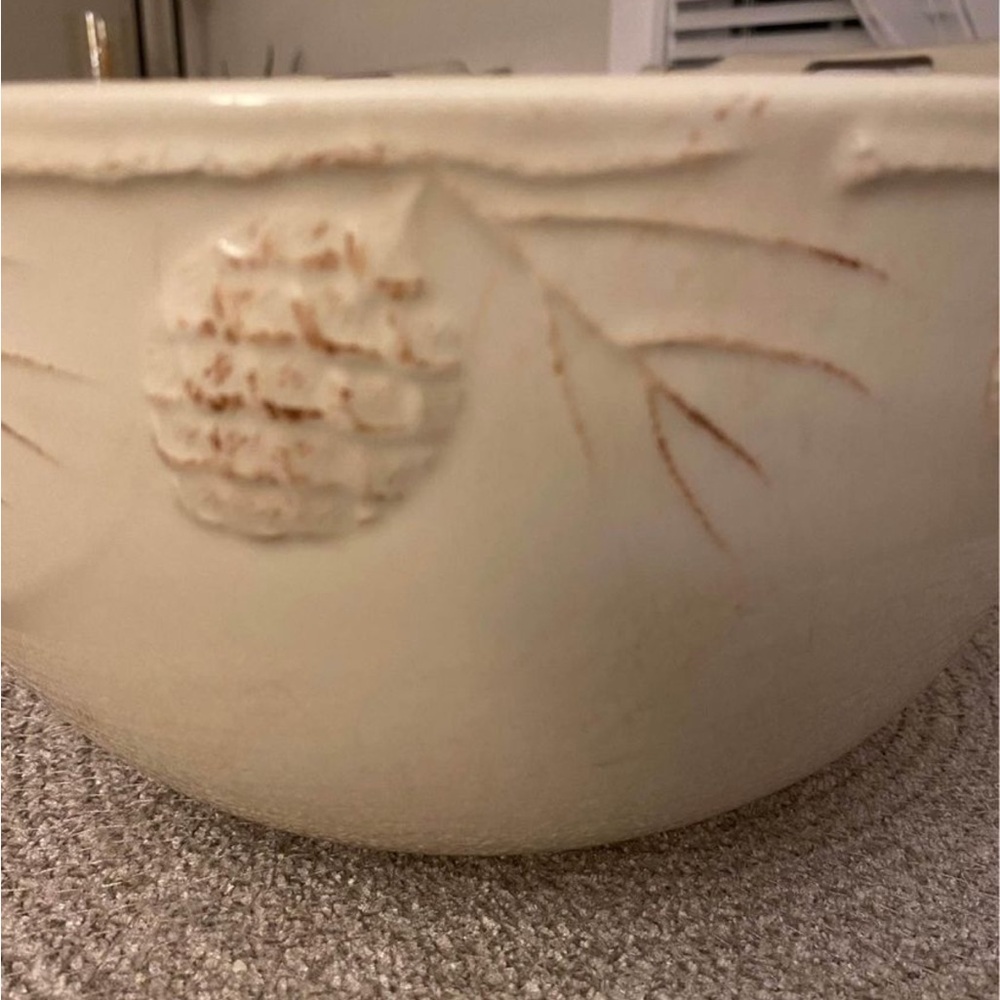 Large ceramic bowl